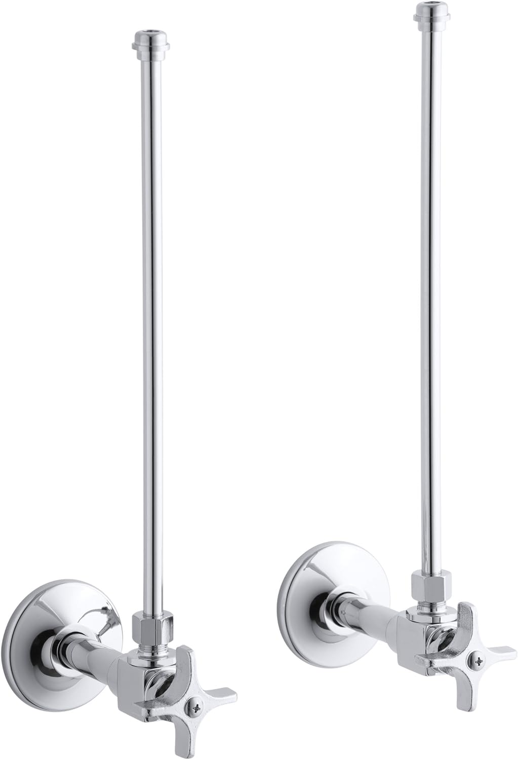 KOHLER K7605Pcp Angle Supply, Polished Chrome, Pipe Fittings