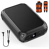 20000mAh large capacity 5V 2A Heated Vest Battery Pack, LED Display 7.4V DC Power Bank Compatible with Heated Jackets ,Heated Clothing/coat,Heated Pant/Hoodie,USB Heated Blanket,Heated Seat/Chair.