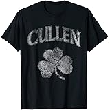 Cullen Irish Shamrock Men Women Kids Boys Girls Youth Family T-Shirt