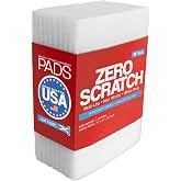 10 Pack of 6 X 9 White Non Scratch Non-Woven Pads for Buffing Cleaning