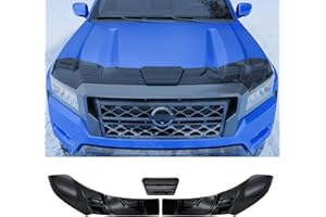 Dattumar Hood Protector Compatible with 2022-2025 2026 Nissan Frontier Hood Shield ABS Hood Deflector Hood Guard for 2024 Frontier Accessories (Glossy black)