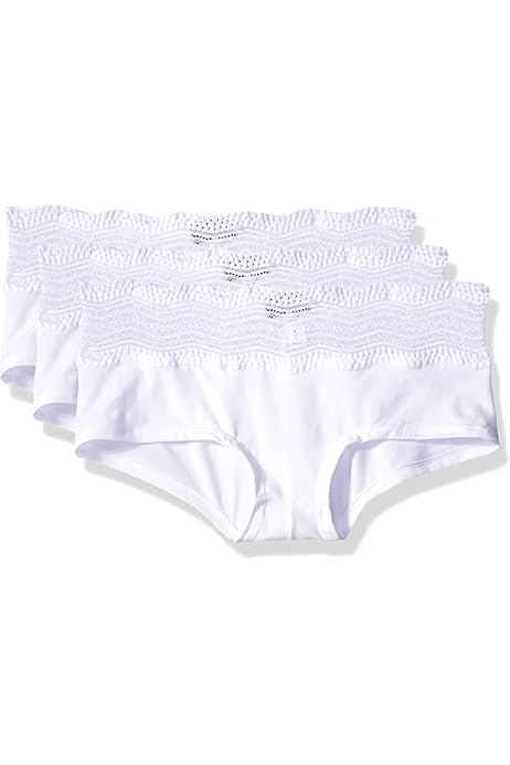 Sloggi 24/7 Cotton Lace Hipster - Confezione Da 3 - Cotone Morbido Con Pizzo - Taglio Comodo - Foto 13