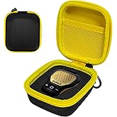 CAIOVSE EVA Hard Case for DEWALT Wearable Bluetooth Speaker, Magnetic Clip-On DEWALT Mini-Speaker Case Fit for DEWALT Speaker Travel Protective Carrying Storage Bag (Only Box)