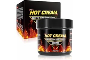 LOOGBH REBODUM Hot Sweat Cream, Fat Burning Cream for Belly Natural Weight Loss Cream Weight Loss Workout Enhancer for Women and Men Cellulite Treatment for Thighs Legs Abdomen Arms and Buttocks