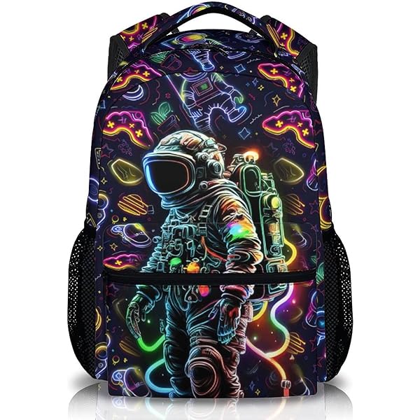 16l kids backpack Locker Club Kids' 16L Nylon Backpack with Headphone Pouch