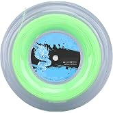 Leopacat Tennis String - String Set and 200m Reel Polyester | High Elastic Racket 200M for Training Fluorescent Green with Optimal Control Softness Power Enhances Performance