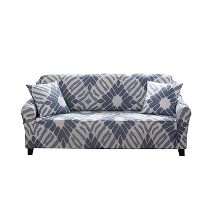 Enzer Sofa Slipcover Stretch Elastic Fabric Flower Bird Pattern