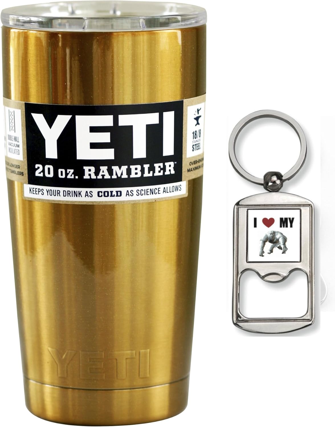 gold yeti tumbler