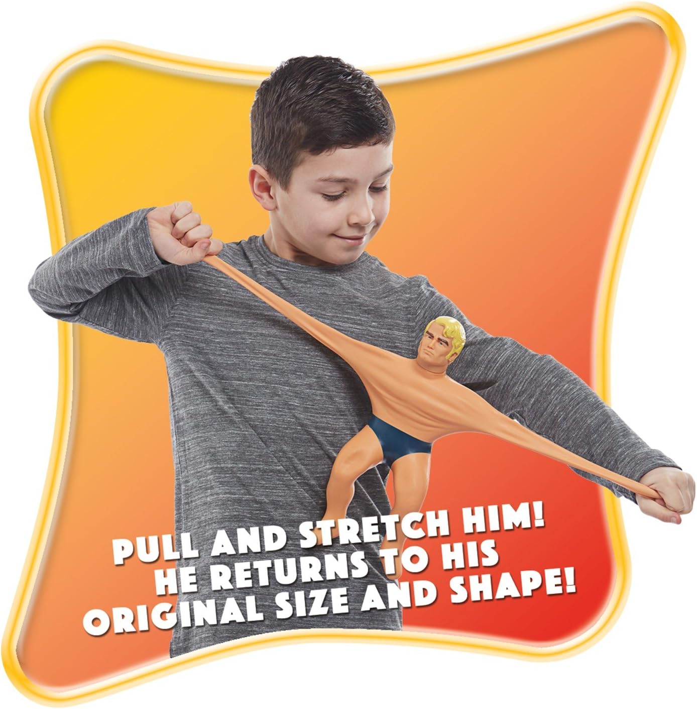 The Original Stretch Armstrong Action Figure 7"- Stretching Toy- New in