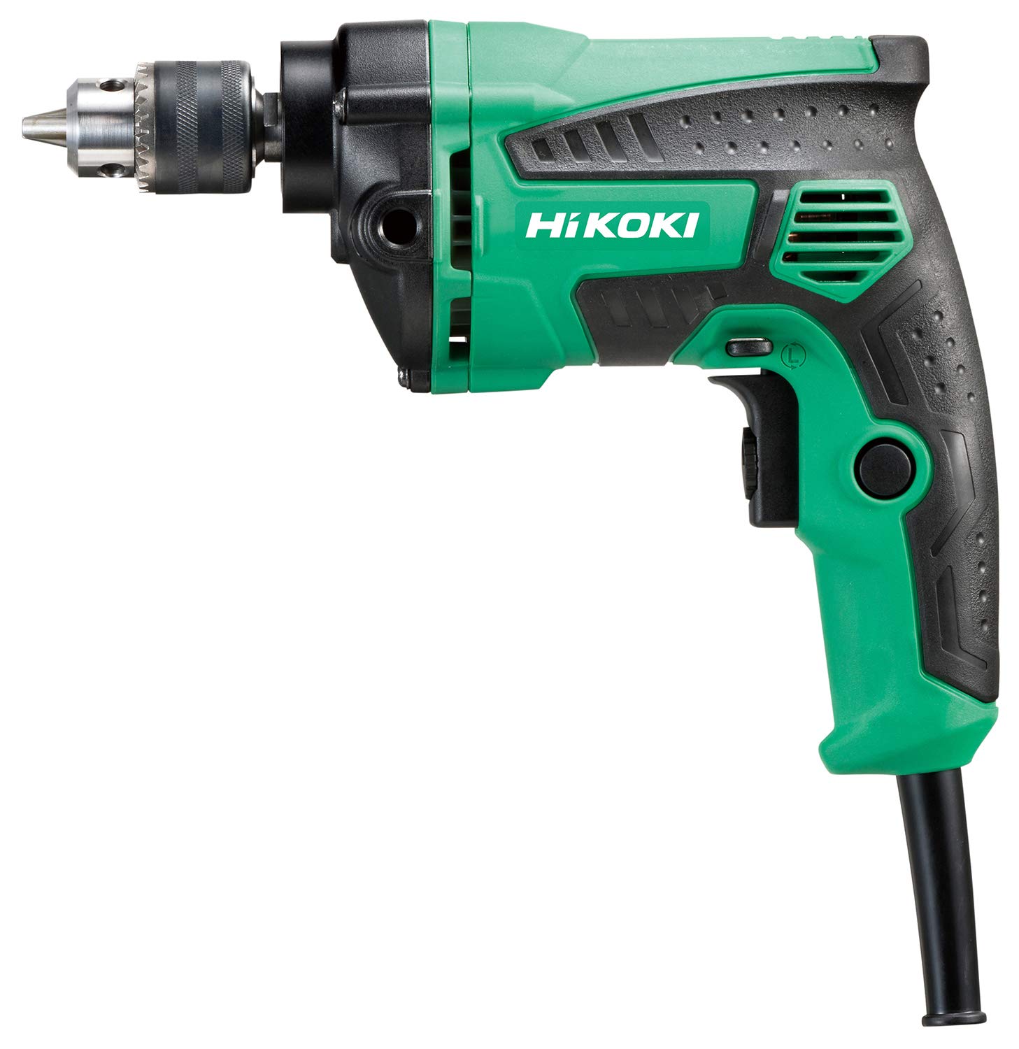 HiKOKI Former Hitachi Koki Variable Speed Drill, AC100V, 680W, Ironwork: 0.4 inches (10 mm), Woodworking, 1.0 inches (25 mm), Stepless Speed with Fine Adjustment Mechanism D10VH2