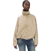 Lioness Women's Faux Leather Shoreline Funnel Jacket