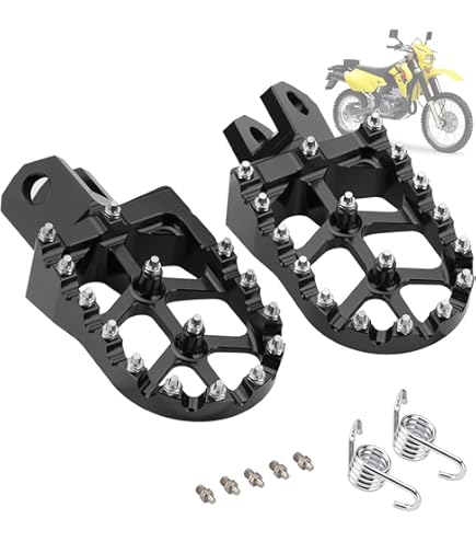 Amazon.com: DRC - ZETA Wide Foot Peg, Black : Automotive