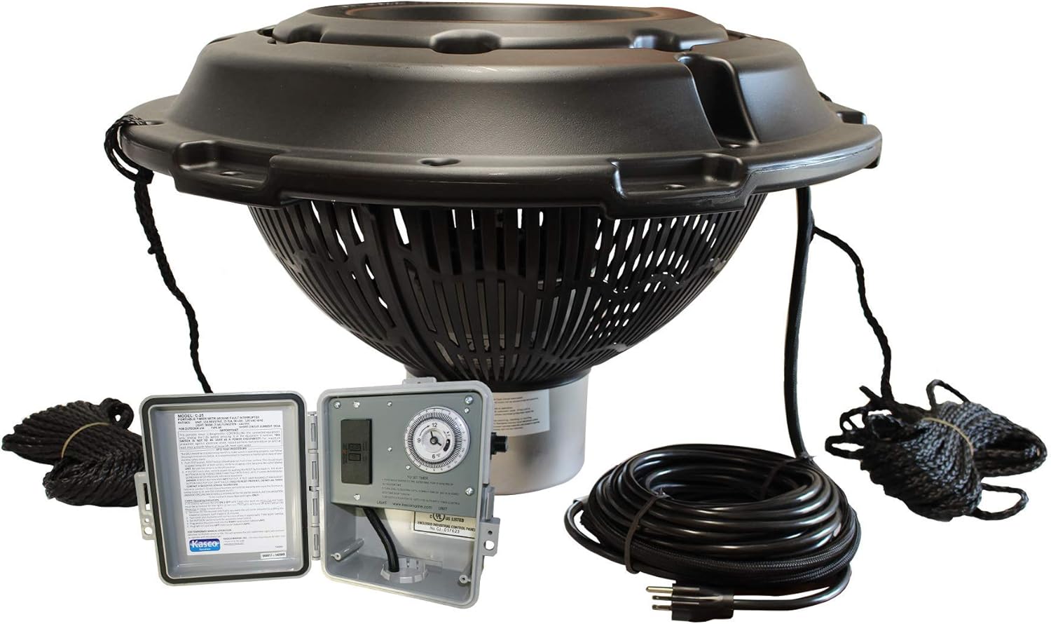 Kasco 1/2HP VFX Series Aerating Pond Fountain – 120V, single phase, 50 ft power cord – 2400VFX050 : Free Standing Garden Fountains : Garden & Outdoor