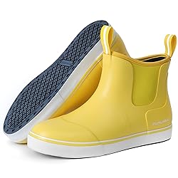 Women's Deck Boots Ankle Rain Boots Fishing Boots