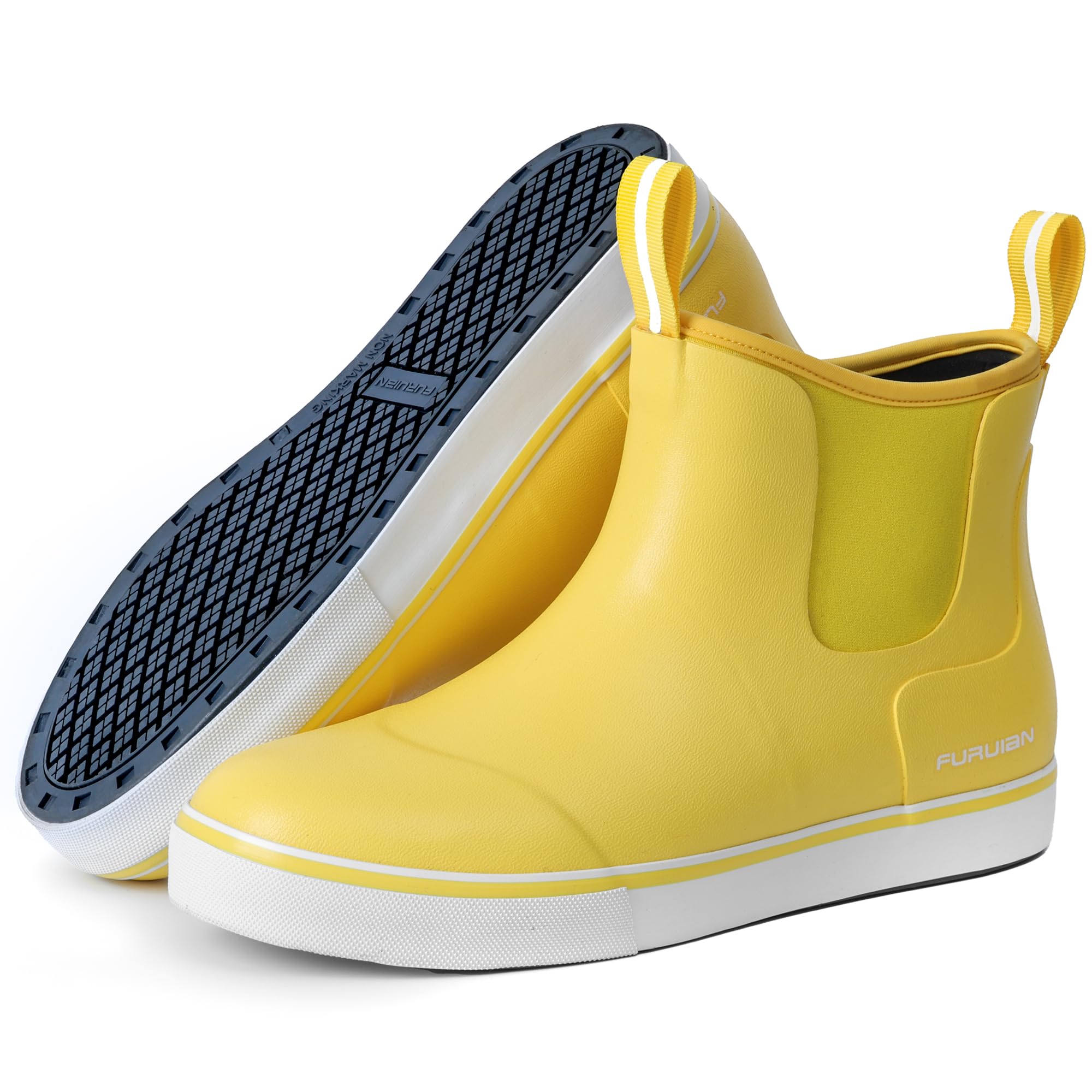 Women's Deck Boots Ankle Rain Boots Fishing Boots