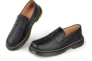 CLAKBLRG Women's Loafers Classic Penny Loafers for Women Fashion Driving Moccasins Women