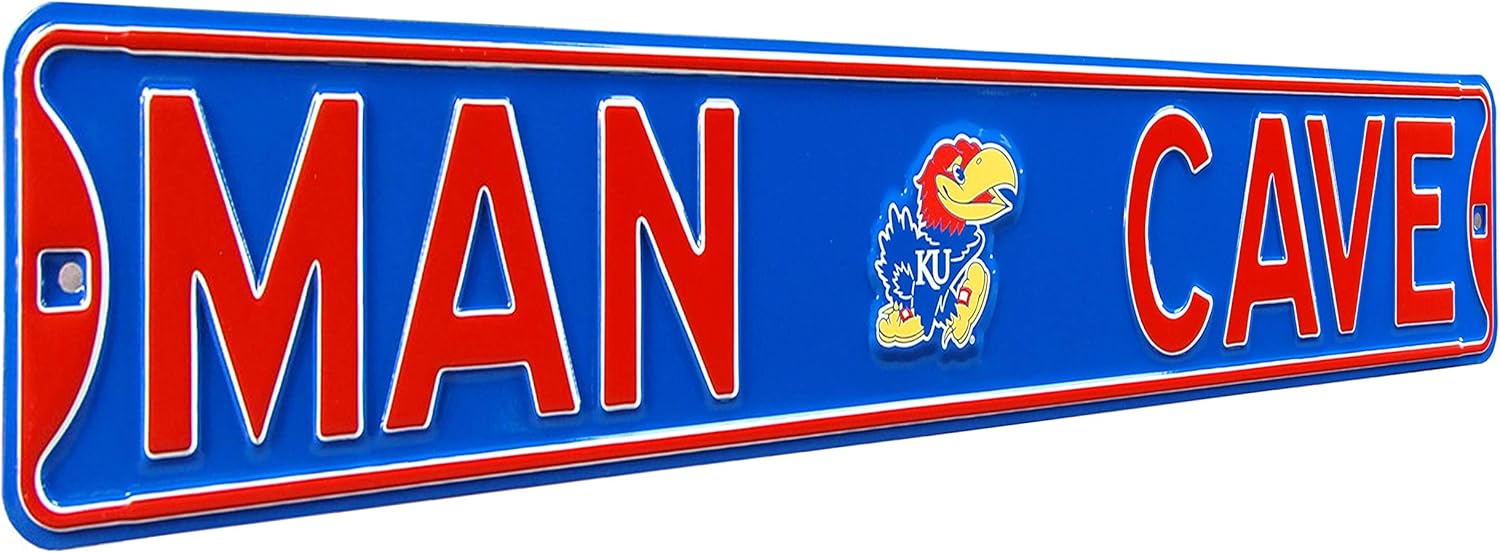 Authentic Street Signs NCAA Fanshop Metal Man Cave Sign