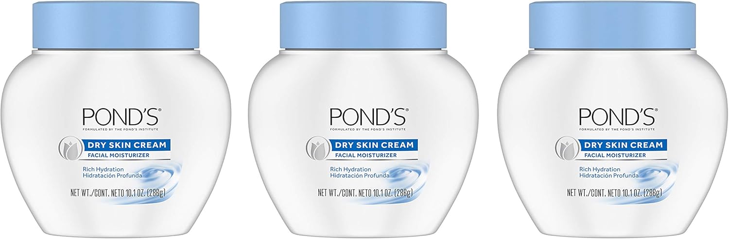 POND?S Dry Skin Cream, 10.1-oz. (Pack of 3), 286 g (Pack of 3)