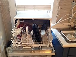 Amazon.com: SPT Countertop Dishwasher, White: Appliances