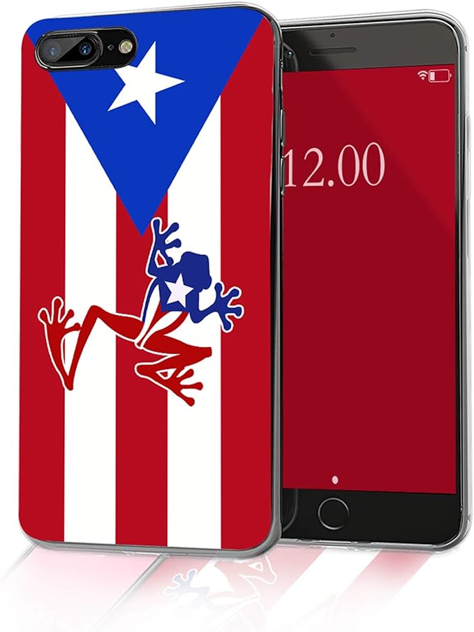 Puerto Rico Flag Phone Case Compatible with iPhone
