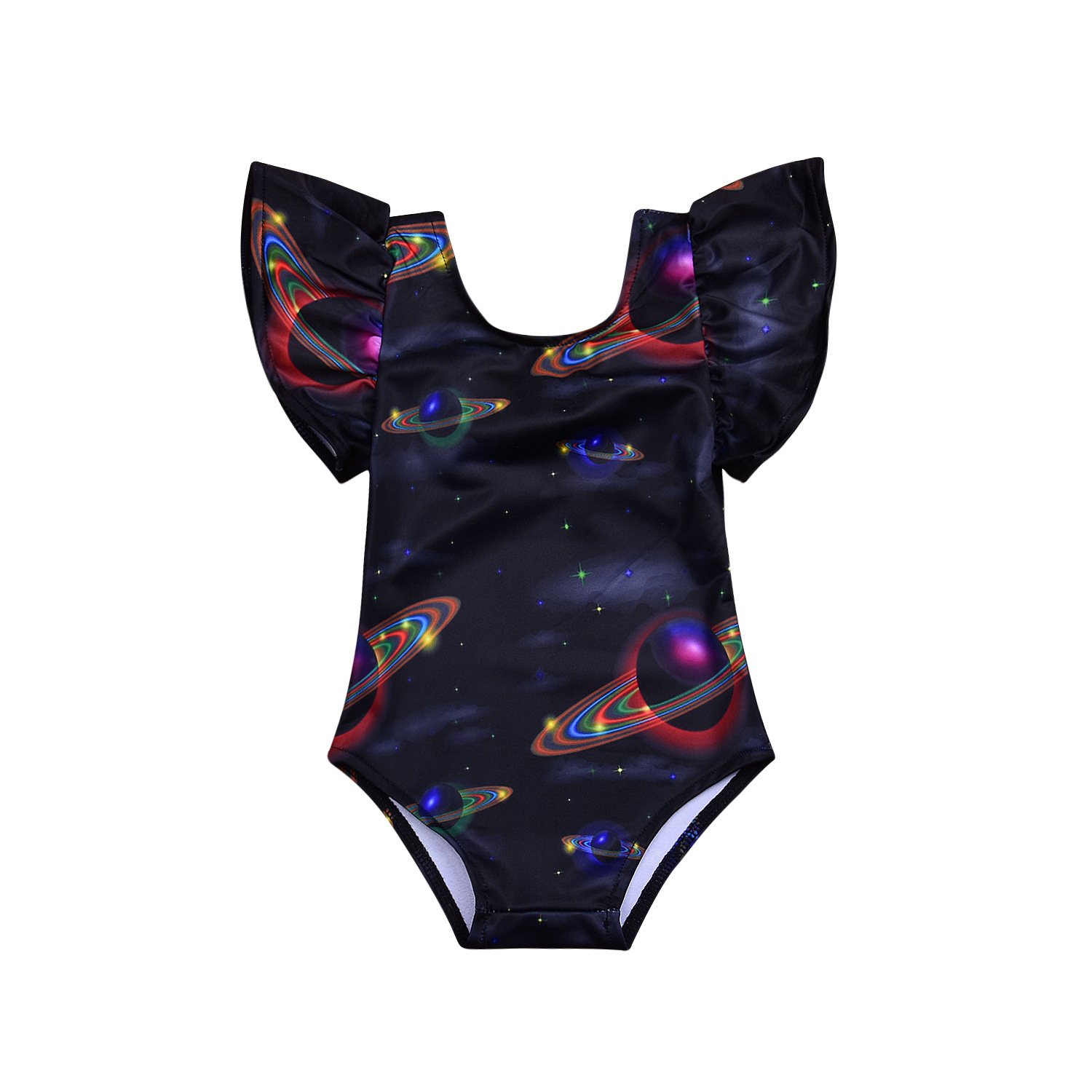 Candlesticks Girls Gold Kitty One Piece Swimsuit Baby Swim