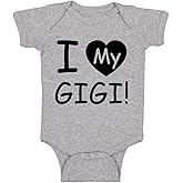 I Love My Gigi - Funny Baby Essentials Bodysuit - Cute Newborn Girl Clothes Baby Boy Outfits