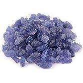 InfinityGemsArt 50 carats Natural Raw Tanzanite Stone, Rough Crystals for Jewelry Making, Wire Wrapping, Chakra Gemstones, Birthstone, Loose Gemstone Supply, Purple Gem, DIY Jewelry Gift Stone