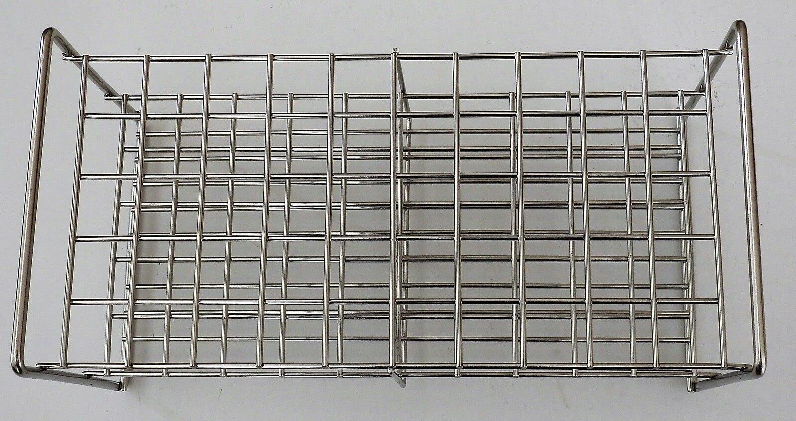 Stainless Steel Wire Wireframe Test Tube Rack, 50