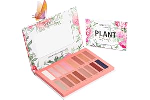 ONLYBETTER Vegan Nude Eyeshadow Palette – 16 Shades Organic, High Pigment, Long Lasting Shimmer