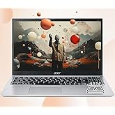acer Aspire 3 Premium Laptop with Backlit Keyboard | AMD Ryzen 5 7530U CPU | 15.6 FHD IPS Display | 16GB RAM | 256GB PCIe SSD | Wi-Fi 6 | Sleek & Portable | Type-C | Windows 11 Pro
