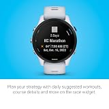 Garmin Forerunner 255 Music GPS Running Smartwatch White Long Battery view 6