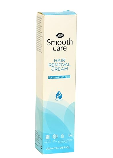 Buy Boots Smooth Care Hair Removal Cream For Sensitive Skin 200ml