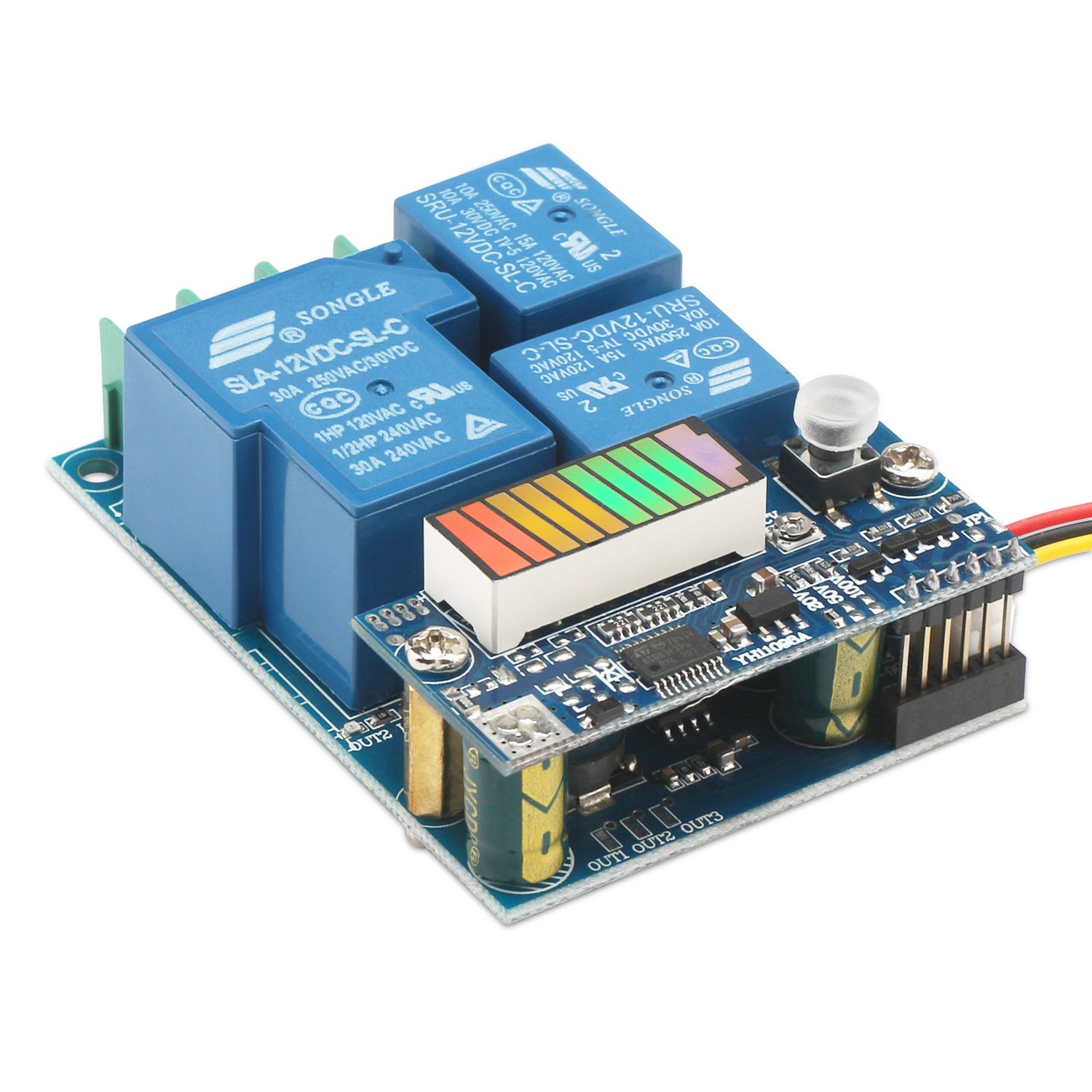 Battery Charge Discharge Protection Module, DROK Lithium Battery Storage Battery Overcharge and