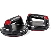 Perfect Pushup Elite - Rotating Handle Design with Steel Ball Bearings for Smooth, Effortless Handle Rotation - Ergonomic Grips, 8" Base &amp; Textured, Non-Slip Bottom Treads - Supports up to 400lbs