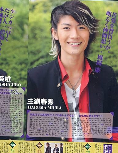 Amazon Co Jp 絶版 三浦春馬 三浦翔平 石黒英雄 高木雄也ごくせん マニア宣言 インタビュー ピンナップ ごくせん新聞 5ページ特集aoaoya ホビー 通販