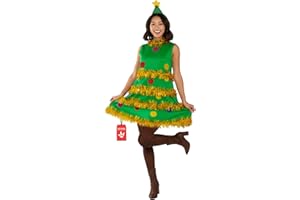 fun shack Christmas Tree Dress Women, Christmas Costumes For Women, Xmas Tree Dress, Fun Costumes for Woman