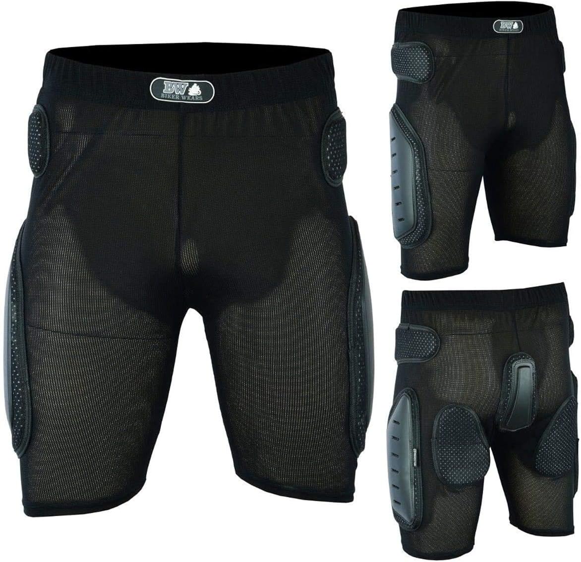 Men's Motorbike Motorcycle Sports Snowboarding Hip Protection Black