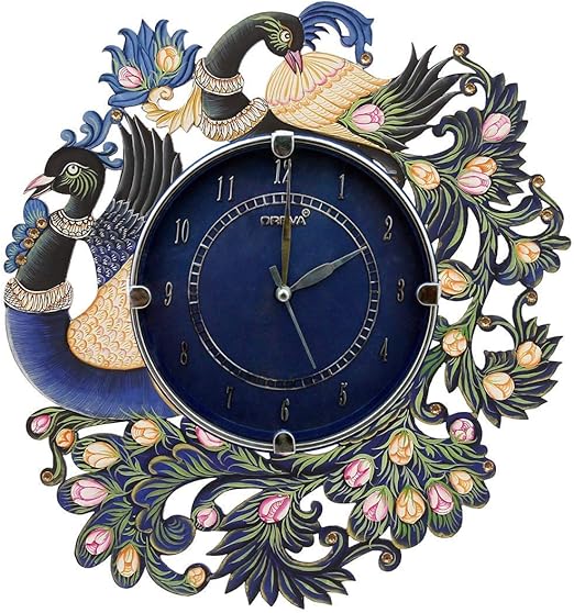 Buy asian multistore hub Oreva Wall Clock for Home Living Room Office Bedroom Decor Stylish