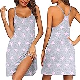 Ekouaer Women's Racerback Sleeveless Nightgown