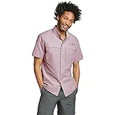 Eddie Bauer Mens Short Sleeve Ripstop Guide Shirt