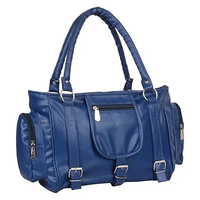 Marie Lorna Womens Stylish PU Hand Bag (Blue)-Item220
