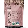 Truvani Vegan Pea Protein Powder | Vanilla Chai | 20g Organic Plant Based Protein | 10 Servings | Keto | Gluten & Dairy Free | Low Carb | No Added Sugar