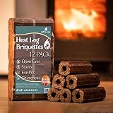 GardenCo Pini Kay Briquettes 24 Logs 2x10kg High Energy Hot Firewood view 2