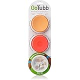 humangear GoTubb, 3-Pack, Medium, (2oz), Clear/Orange/Red