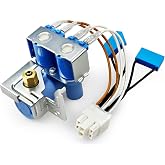 DA62-02360B Water Inlet Solenoid Valve for Samsung Refrigerator Repair Part | Water Valve Replaces DA62-02360B DA62-02291D, Fix Fridge Water Issues, Fix Slow Filling, Fix No Water, Fits RS25 RS26 Series