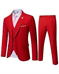 EastSide Men's Slim Fit 3 Pieces , One Button Sets