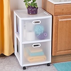 Sterilite 2 Pack Ultra 2 Drawer Storage