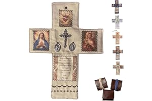 Handmade Portable Catholic Altar for Daily Prayer & Devotion, Christian Catholic Gifts, PU Leather Pocket Shrine, Pocket Pray