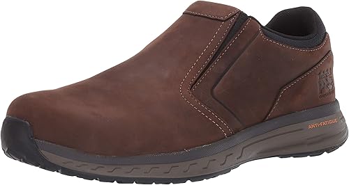 Amazon Timberland Pro メンズ ドライブトレイン オックスフォード スリッポン コンポジットセイフティトゥ インダストリアルブーツ Us サイズ 7 5 Wide カラー ブラウン Timberland ティンバーランド 安全靴 作業靴