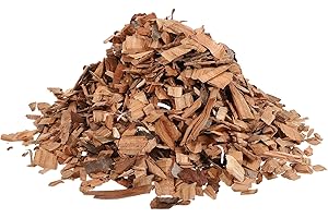 Wakauto 500g Toasted French Oak Chips for Home Brewing Wine Making, Whiskey Barrel Oak Chips Enhance Red